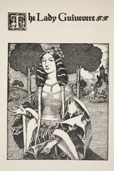 Lady Guinevere, Illustration from 